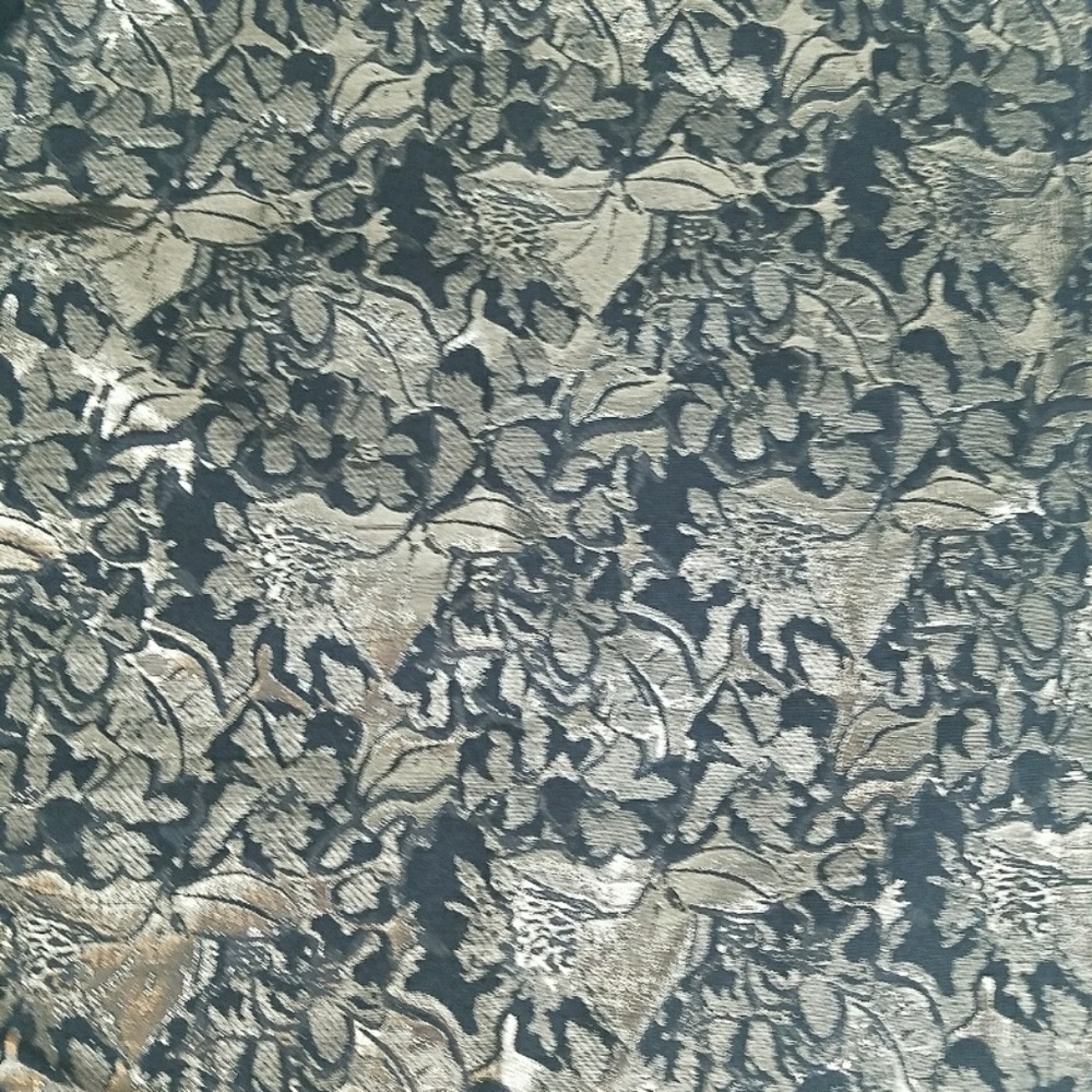 LANE BRYANT METALLIC JACQUARD PENCIL SKIRT - Picture 4 of 4